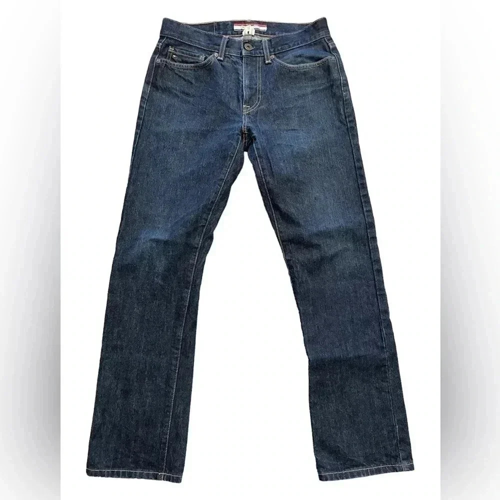 Tommy  Hilfiger Straight Leg Dark Wash Jeans Size 29